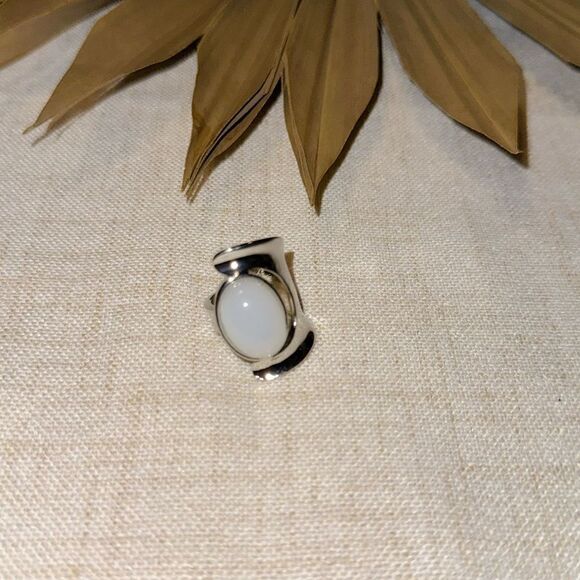 Silver boho ring M524 - Picture 2 of 4